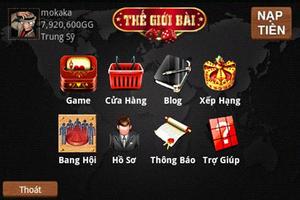 TheGioiBai (Thế Giới Bài) screenshot 1