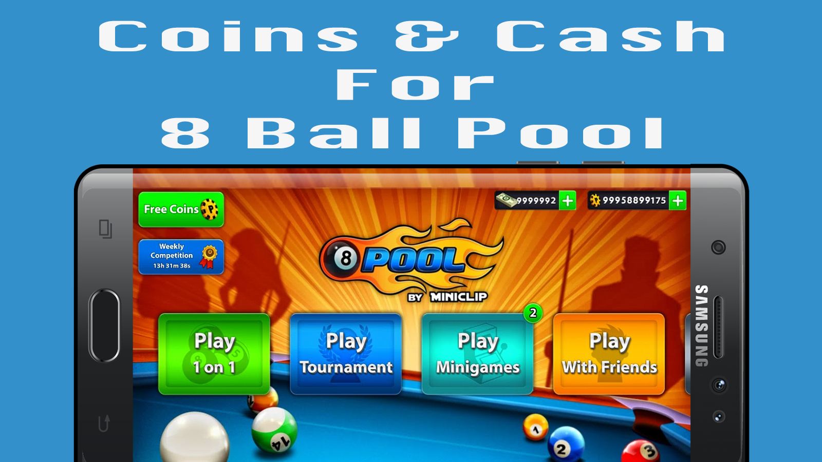 Coin Cash Of 8 Ball Pool Prank para Android - APK Baixar - 