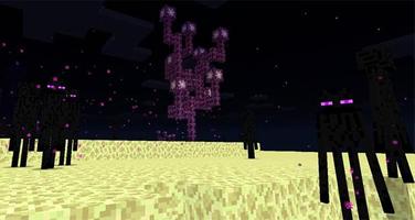 The End add-on Minecraft PE ポスター