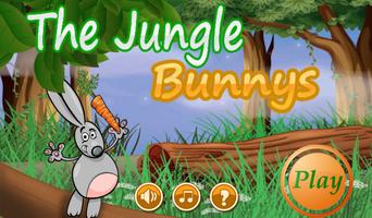the jungle run 2 bunnys Affiche