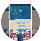 Teens Wallpaper: Free Android Theme Back to school icono