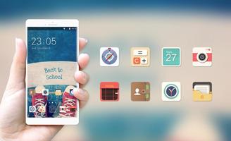 Teens Wallpaper: Free Android Theme Back to school captura de pantalla 3