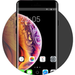 Theme for IPhone XS IOS12 planet concept machine