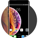 Theme for IPhone XS IOS12 planet concept machine APK