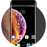 Theme for IPhone XS IOS12 planet concept machine icon