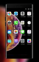 Theme for IPhone XS IOS12 planet concept machine 스크린샷 1