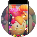 Colorful theme cute monster character 3d wallpaper APK