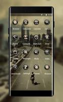 Landscape theme ab34 wallpaper walking dead city screenshot 1