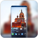 Theme for Samsung Galaxy S9 building road APK