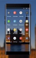 Theme for HTC U11 london big ben river wallpaper স্ক্রিনশট 1