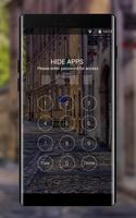 Landscape theme wallpaper city street alley скриншот 2