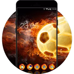 Cool Flame Ball Theme: Fire Wallpaper icons アプリダウンロード