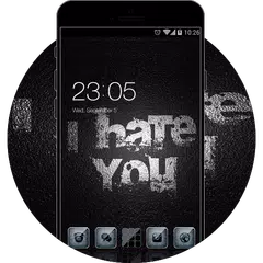 Descargar APK de Cool Dark Black Theme: Font & Text Wallpaper HD