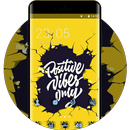 Inspiration quotes theme: Positive vibes Wallpaper APK