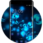 3D Neon Atom Live wallpaper HD & Launcher Theme 아이콘