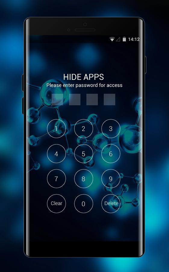 3d Neon Atom Live Wallpaper Hd Launcher Theme For Android Apk Download