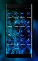 Abstract Smoke Theme: Chaotic line Wallpaper screenshot 1
