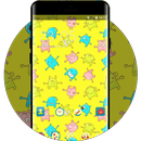 APK Yellow Cartoon Theme Monster Live Wallpaper