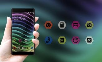 Abstract rainbow theme: Colored Wallpaper screenshot 3