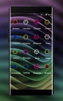 Abstract rainbow theme: Colored Wallpaper screenshot 1