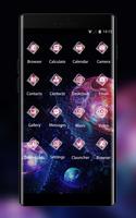 برنامه‌نما Cool Fantasitic Jellyfish Galaxy Theme for Lenovo عکس از صفحه