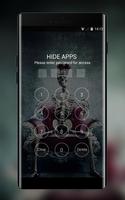 Skull theme skeleton king skull wallpaper screenshot 2