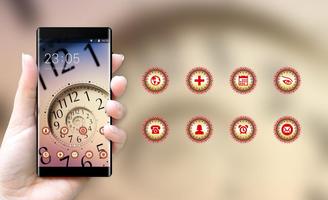 Simple Launcher Theme: Endless Time Wallpaper screenshot 3