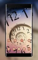 Simple Launcher Theme: Endless Time Wallpaper Affiche