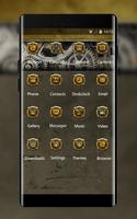 Cool theme steampunk, mechanical abstract, art, syot layar 1