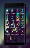 Cool theme wallpaper daft punk style music syot layar 1