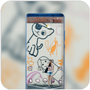 Theme for cool street hand draw style wallpaper APK