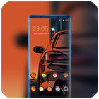 Theme for car abstract hand draw wallpaper আইকন