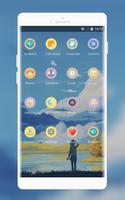 Theme for cartoon moto z3 wallpaper ภาพหน้าจอ 1