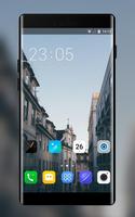 Theme for city alley xiaomi mi a1 wallpaper โปสเตอร์