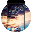 Theme for Vivo V5: Cool City View Live Wallpaper APK