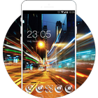 Dynamic City Night :Neon Light Street HDWallpaper icon