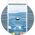 Theme for Pixel3 Xl clear water drop wallpaper