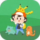 Cute monster game Pokemon pet theme icon