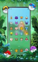 Cute monster game Pokemon pet theme syot layar 2