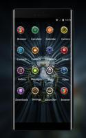 Cool mechanic Launcher Theme for Samsung S8 Free screenshot 1