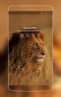 Animal Theme: Lion HD Live Wallpaper for Huawei ảnh chụp màn hình 2