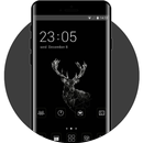 Deer theme illust abstract dark art wallpaper APK