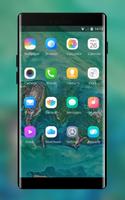 Theme for Vivo X21 V9 beast beach wallpaper تصوير الشاشة 1