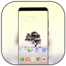 Theme for Samsung Galaxy S9 tree simple desert APK