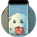 Animal theme poro art cartoon wallpaper APK