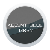Accent Blue Grey Theme آئیکن