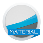Material Blue Plus Theme 图标