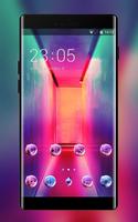 abstract colorful  light theme Cartaz