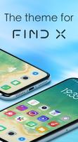 Theme for oppo find x green ocean wallpeper poster