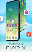 Theme for oppo find x green ocean wallpeper اسکرین شاٹ 1